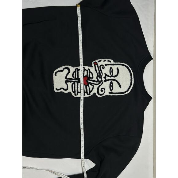 Haculla Crewneck Sweatshirt Mens Size 2XL Embroidered Black EUC - Picture 6 of 9